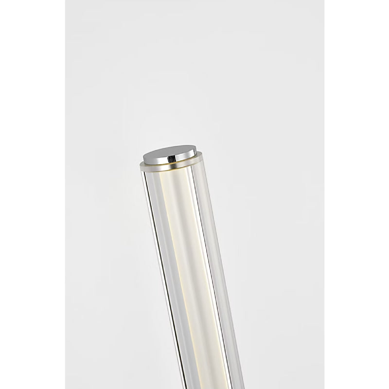 Visual Comfort SLWS84527 Reiya Round 1-lt 13" Tall LED Wall Sconce - Chrome