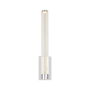 Visual Comfort SLWS84527 Reiya Round 1-lt 13" Tall LED Wall Sconce - Chrome