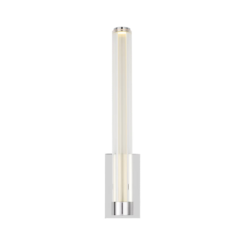 Visual Comfort SLWS84527 Reiya Round 1-lt 13" Tall LED Wall Sconce - Chrome