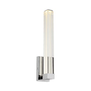Visual Comfort SLWS84927 Reiya Square 1-lt 13" Tall LED Wall Sconce - Chrome