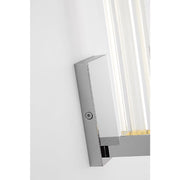 Visual Comfort SLWS84927 Reiya Square 1-lt 13" Tall LED Wall Sconce - Chrome