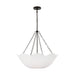 Visual Comfort AC1163 Stassi 3-lt 24" Small Chandelier - Aged Iron