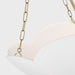 Visual Comfort AC1163 Stassi 3-lt 24" Small Chandelier - Burnished Brass