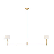 Visual Comfort AC1182 Greard 2-lt 56" Linear Chandelier