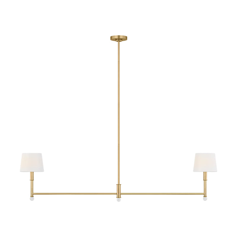 Visual Comfort AC1182 Greard 2-lt 56" Linear Chandelier