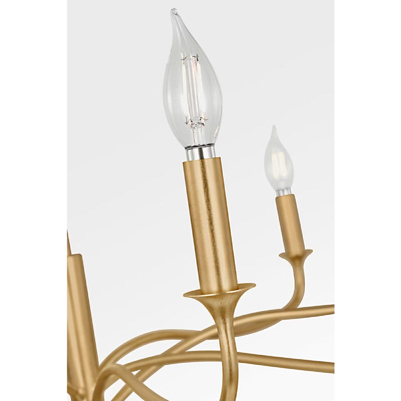 Visual Comfort AC1218 Chatsworth 8-lt 42" Chandelier - Gild
