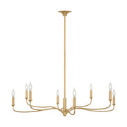 Visual Comfort AC1218 Chatsworth 8-lt 42" Chandelier - Gild