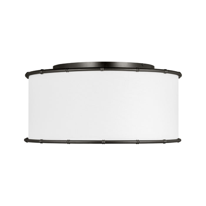 Visual Comfort AF1182 Aldric 2-lt 19" Medium Flush Mount - Aged Iron
