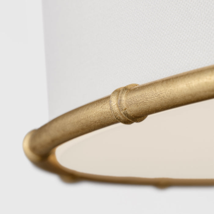 Visual Comfort AF1182 Aldric 2-lt 19" Medium Flush Mount - Gold