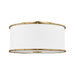 Visual Comfort AF1182 Aldric 2-lt 19" Medium Flush Mount - Gold