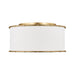 Visual Comfort AF1182 Aldric 2-lt 19" Medium Flush Mount - Gold