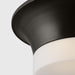 Visual Comfort AF1202 Sina 2-lt 15" Medium Flush Mount - Aged Iron