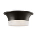 Visual Comfort AF1202 Sina 2-lt 15" Medium Flush Mount - Aged Iron