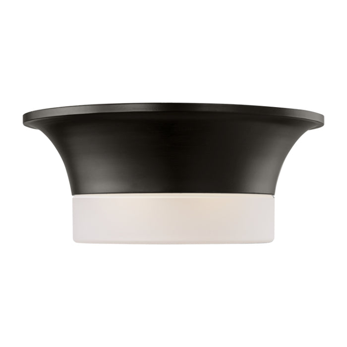 Visual Comfort AF1202 Sina 2-lt 15" Medium Flush Mount - Aged Iron