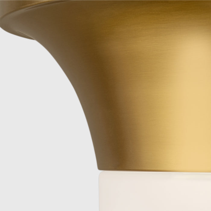 Visual Comfort AF1202 Sina 2-lt 15" Medium Flush Mount - Burnished Brass