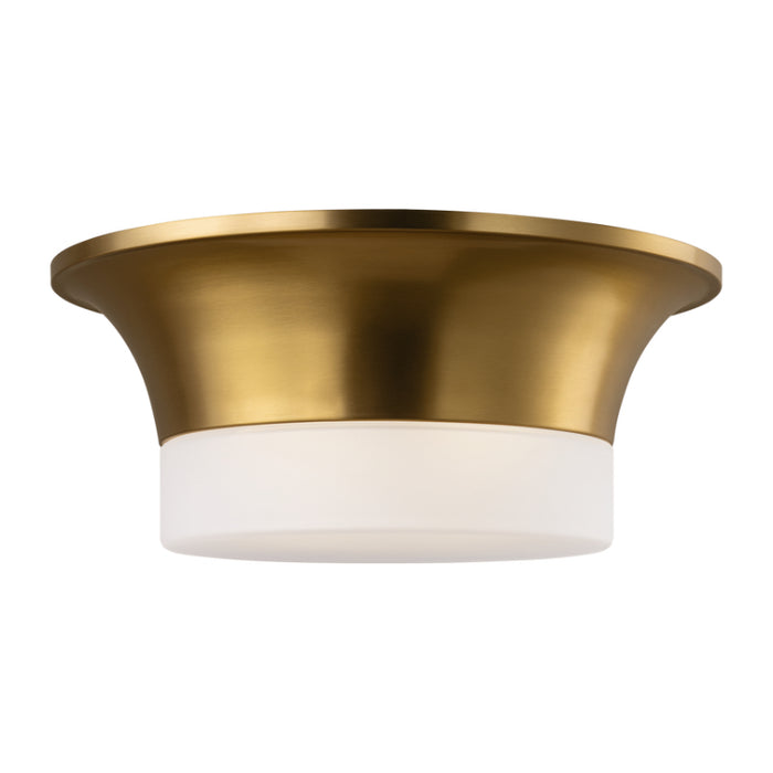 Visual Comfort AF1202 Sina 2-lt 15" Medium Flush Mount - Burnished Brass