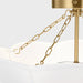 Visual Comfort AF1212 Stassi 2-lt 19" Medium Semi-Flush Mount - Burnished Brass