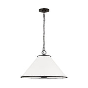 Visual Comfort AP1272 Aldric 2-lt 22" Medium Hanging Pendant - Aged Iron