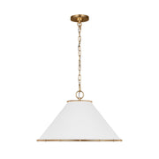 Visual Comfort AP1272 Aldric 2-lt 22" Medium Hanging Pendant - Gild