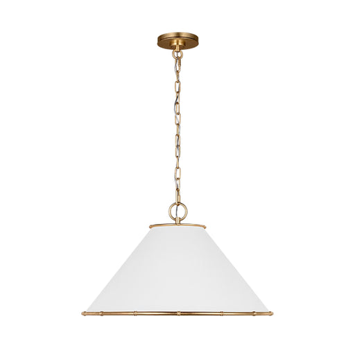 Visual Comfort AP1272 Aldric 2-lt 22" Medium Hanging Pendant - Gild