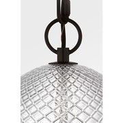 Visual Comfort AP1291 Lucinda 1-lt 8" Pendant - Aged Iron