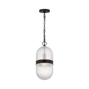 Visual Comfort AP1291 Lucinda 1-lt 8" Pendant - Aged Iron
