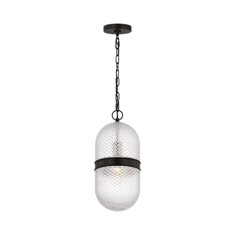 Visual Comfort AP1291 Lucinda 1-lt 8" Pendant - Aged Iron
