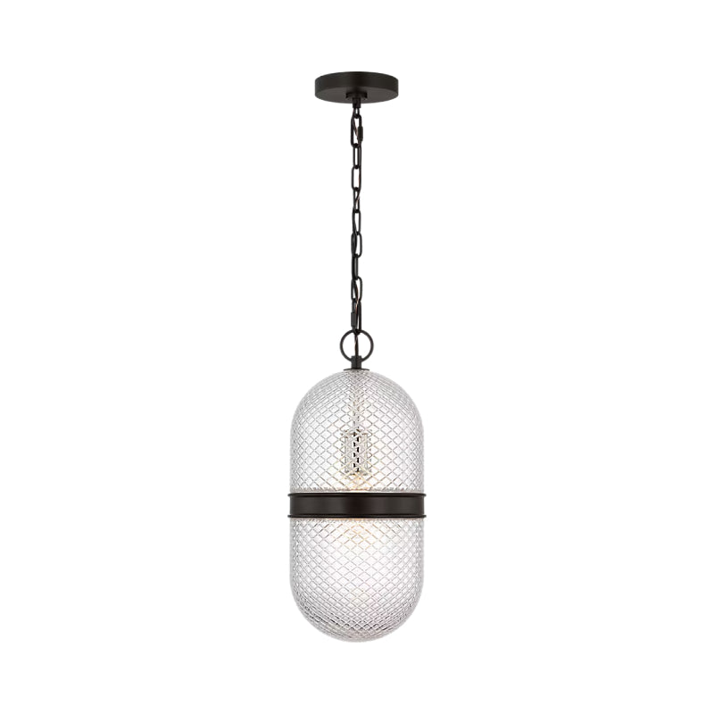 Visual Comfort AP1291 Lucinda 1-lt 8" Pendant - Aged Iron