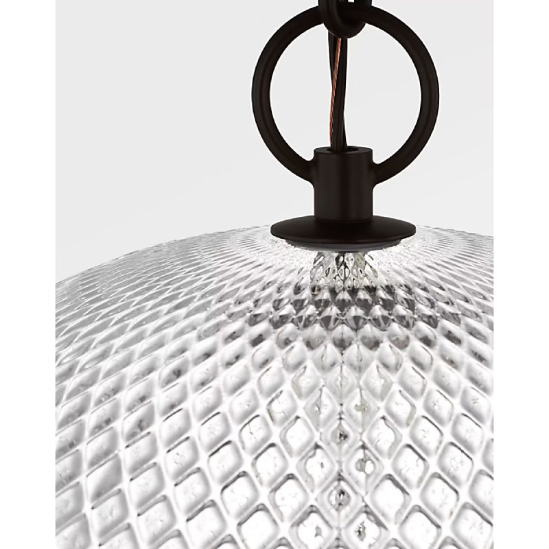 Visual Comfort AP1303 Lucinda 1-lt 15" Pendant - Aged Iron