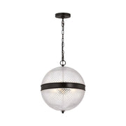 Visual Comfort AP1303 Lucinda 1-lt 15" Pendant - Aged Iron