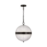 Visual Comfort AP1303 Lucinda 1-lt 15" Pendant - Aged Iron
