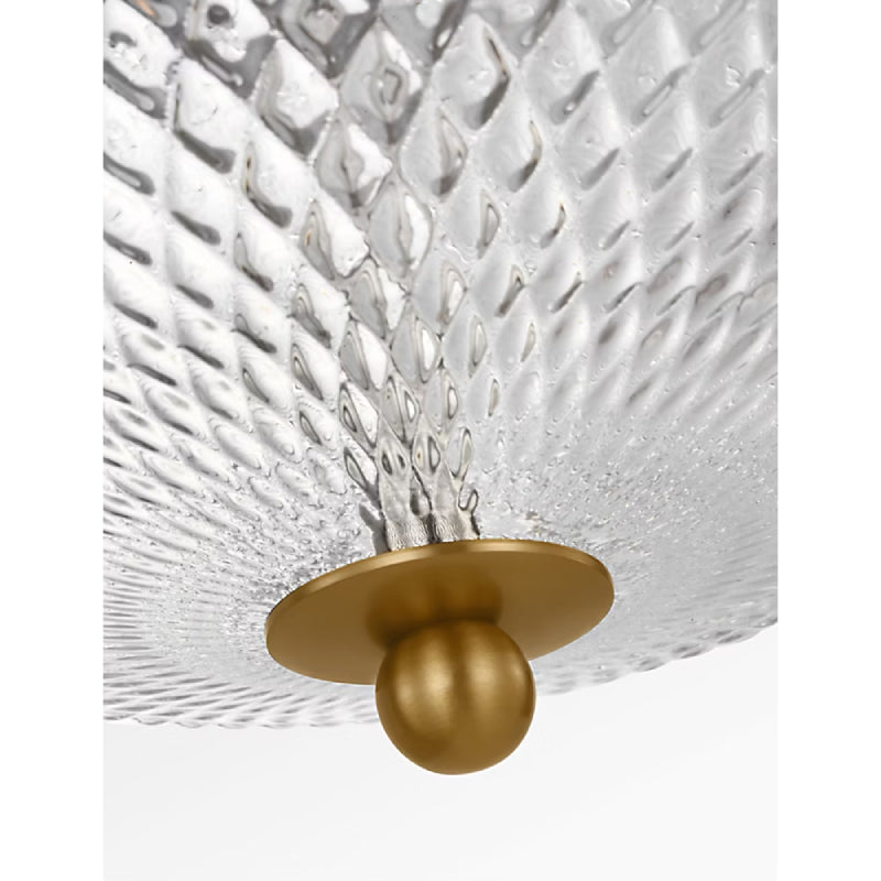 Visual Comfort AP1303 Lucinda 1-lt 15" Pendant - Burnished Brass