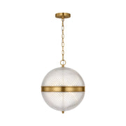Visual Comfort AP1303 Lucinda 1-lt 15" Pendant - Burnished Brass