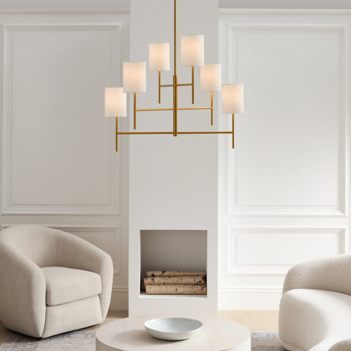 Visual Comfort BC1006 Key 6-lt 32" Large Chandelier