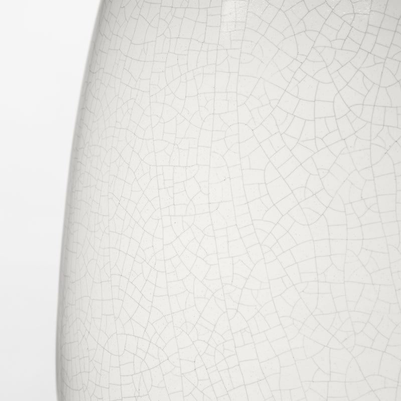 Visual Comfort BT1081 Roma 1-lt 30" Tall LED Table Lamp - White Crackle