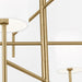 Visual Comfort BC1006 Key 6-lt 32" Large Chandelier - Burnished Brass