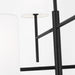 Visual Comfort BC1006 Key 6-lt 32" Large Chandelier - Midnight Black