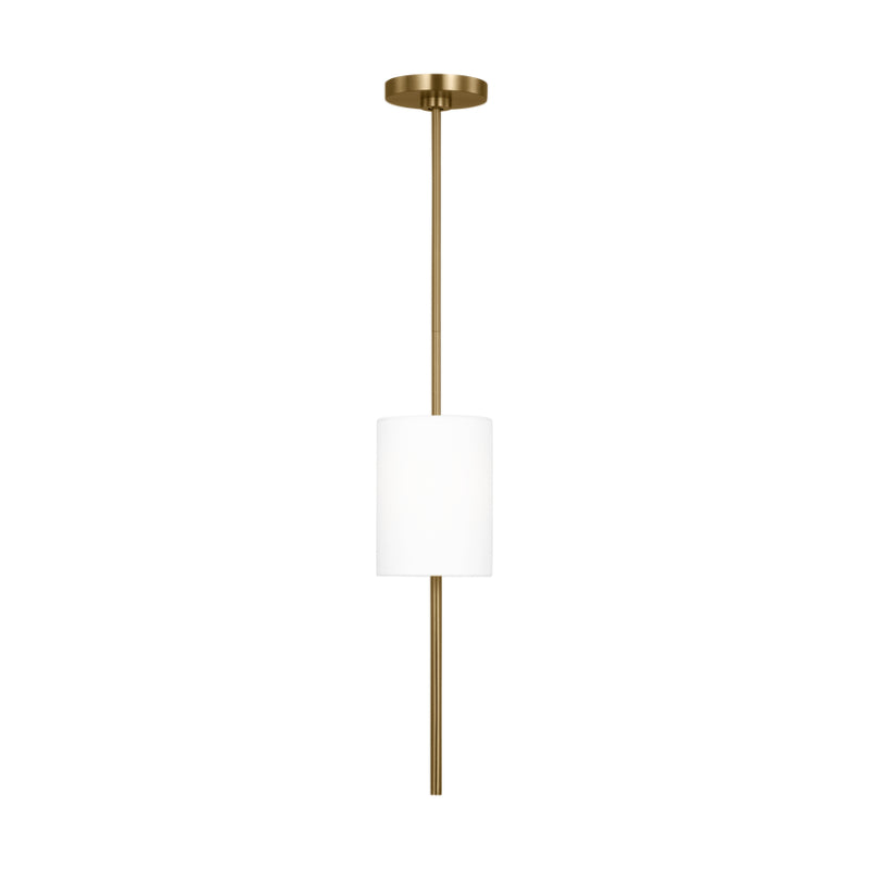 Visual Comfort BC1012 Key 2-lt 52" Medium Linear Chandelier - Burnished Brass