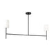 Visual Comfort BC1012 Key 2-lt 52" Medium Linear Chandelier - Midnight Black