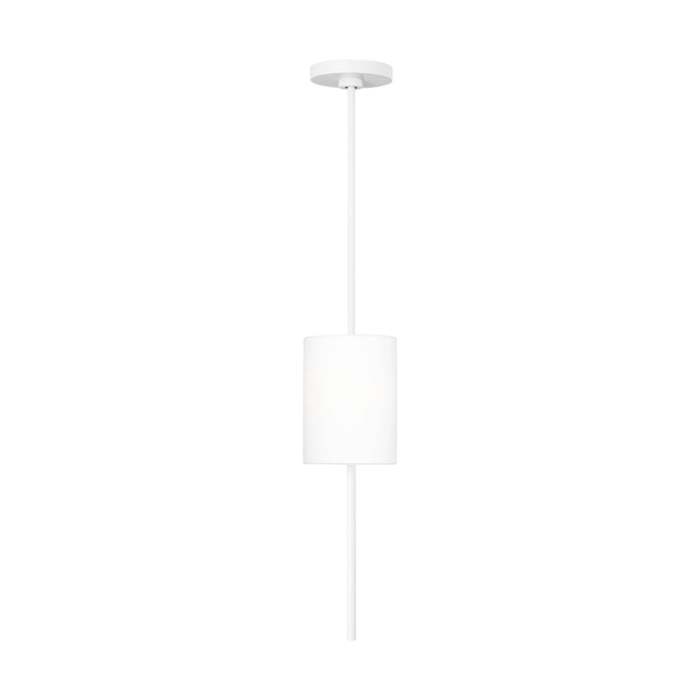 Visual Comfort BC1012 Key 2-lt 52" Medium Linear Chandelier - Matte White