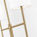 Visual Comfort BC1024 Key 4-lt 32" Medium Chandelier - Burnished Brass