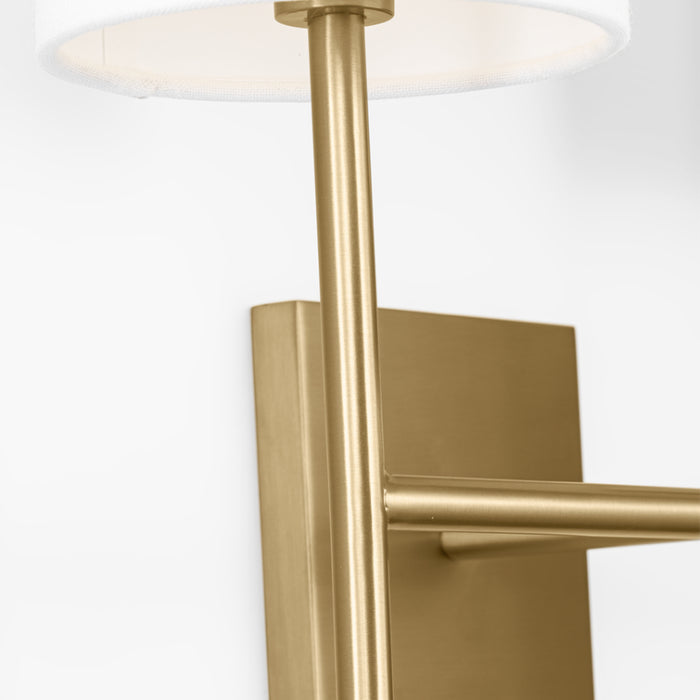 Visual Comfort BW1012 Key 2-lt 16" Medium Wall Sconce - Burnished Brass