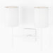 Visual Comfort BW1012 Key 2-lt 16" Medium Wall Sconce - Matte White