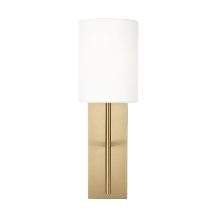 Visual Comfort BW1021 Key 1-lt 16" Tall Small Wall Sconce - Burnished Brass