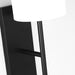 Visual Comfort BW1021 Key 1-lt 16" Tall Small Wall Sconce - Midnight Black