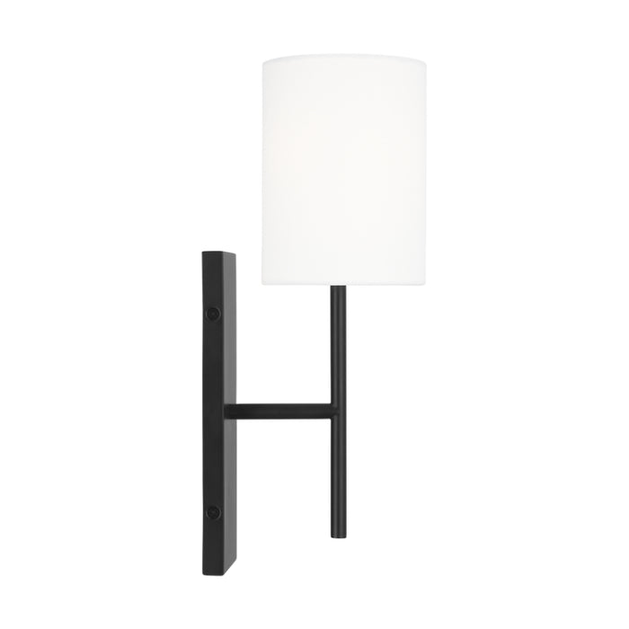 Visual Comfort BW1021 Key 1-lt 16" Tall Small Wall Sconce - Midnight Black
