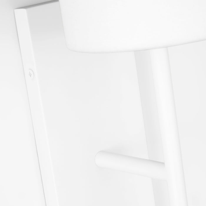 Visual Comfort BW1021 Key 1-lt 16" Tall Small Wall Sconce - Matte White