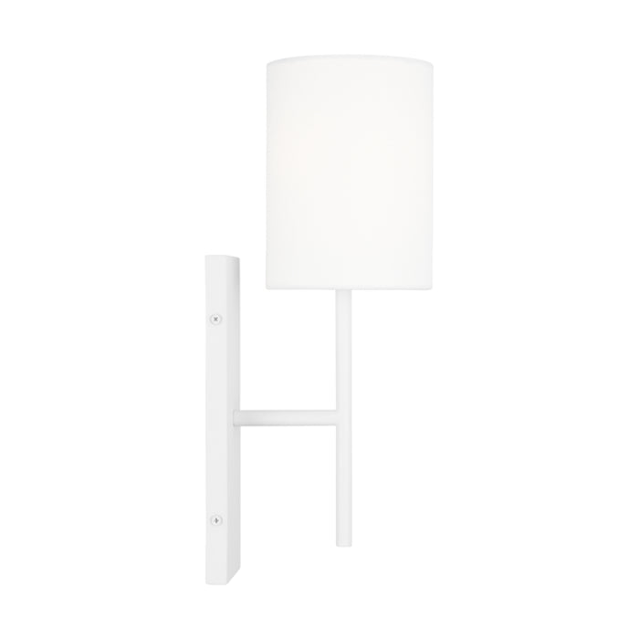Visual Comfort BW1021 Key 1-lt 16" Tall Small Wall Sconce - Matte White