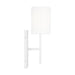 Visual Comfort BW1021 Key 1-lt 16" Tall Small Wall Sconce - Matte White