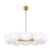 Visual Comfort LXC11210 Cheverny 10-lt 36" Chandelier - Burnished Brass
